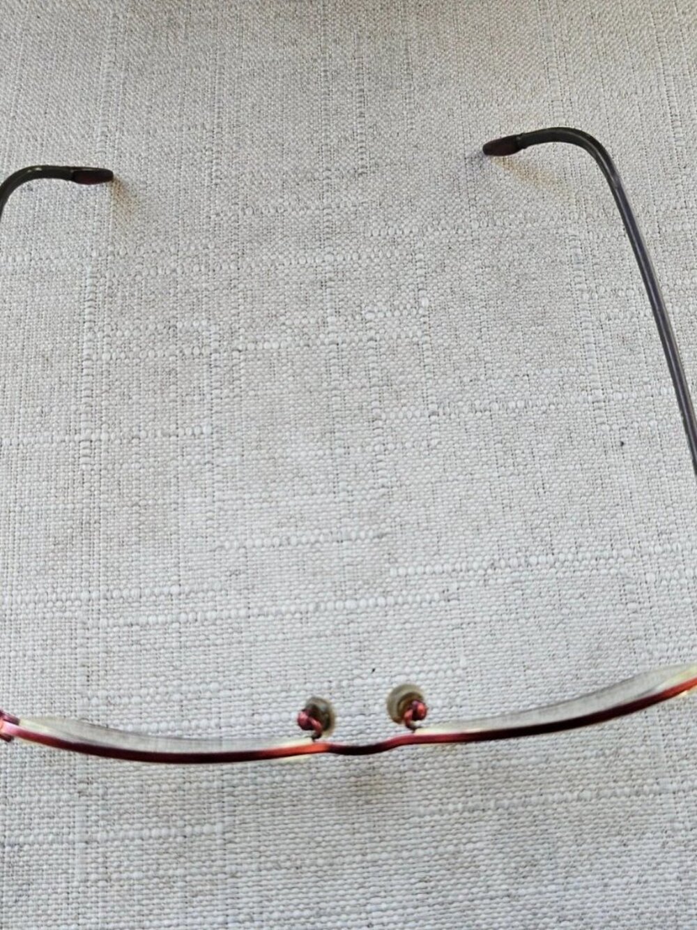 Vintage Nautica Women Eyeglasses Frame Red Tone Metal Eyewear N7102 Glasses - Picture 11 of 11